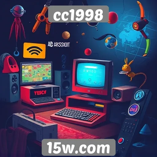 História e evolução do site de jogos cc1998